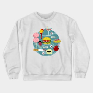 Zombie Brunch Crewneck Sweatshirt